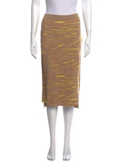 Pre-owned Stella Mccartney Midi Length Skirt In Neutral