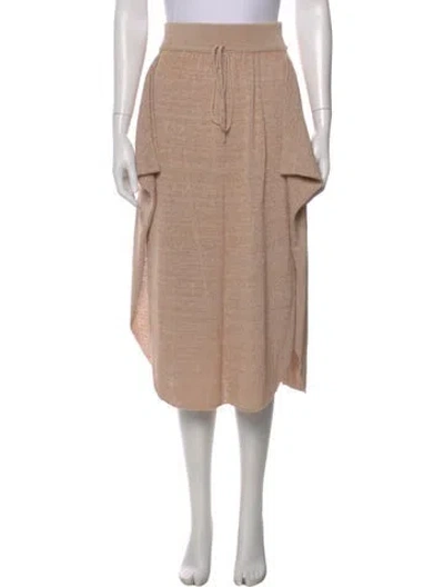 Pre-owned Stella Mccartney Midi Length Skirt In Neutral
