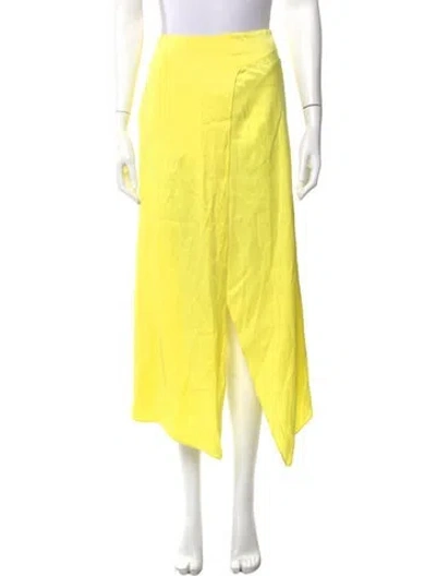 Pre-owned Stella Mccartney Midi Length Skirt In Yellow