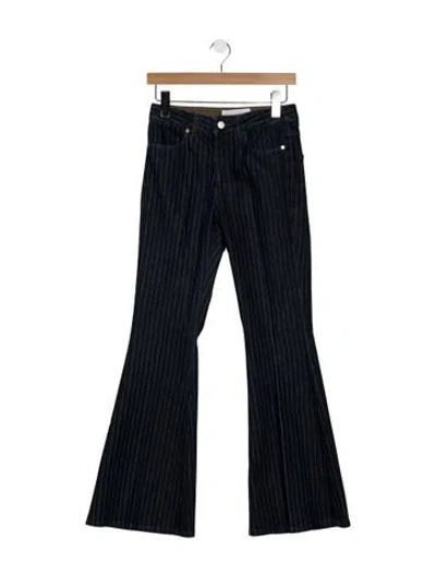 Pre-owned Stella Mccartney Mid-rise Flared Jeans In Blue