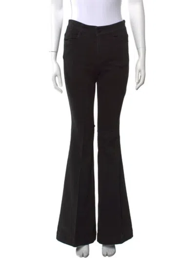 Pre-owned Stella Mccartney Mid-rise Flared Jeans In Blue