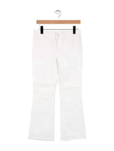 Pre-owned Stella Mccartney Mid-rise Flared Jeans In Neutral