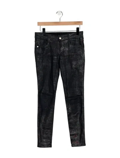 Pre-owned Stella Mccartney Mid-rise Skinny Leg Jeans