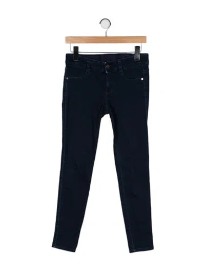 Pre-owned Stella Mccartney Mid-rise Skinny Leg Jeans In Blue