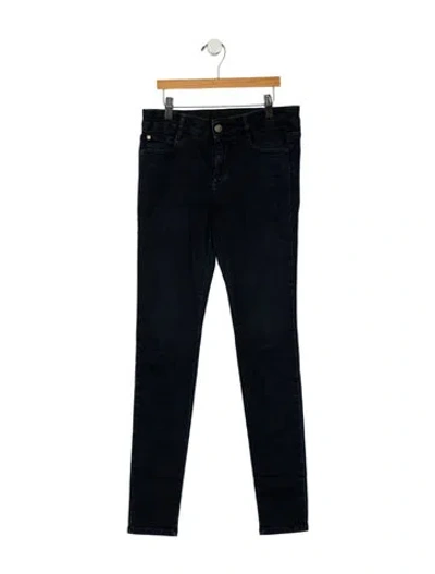 Pre-owned Stella Mccartney Mid-rise Skinny Leg Jeans In Blue