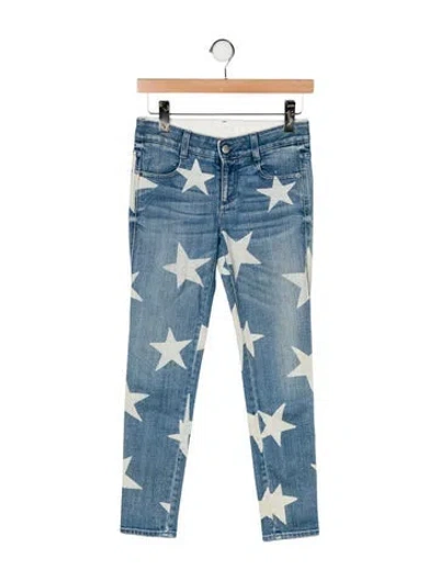 Pre-owned Stella Mccartney Mid-rise Skinny Leg Jeans In Blue