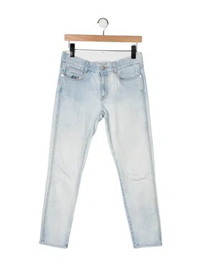 Pre-owned Stella Mccartney Mid-rise Skinny Leg Jeans In Blue