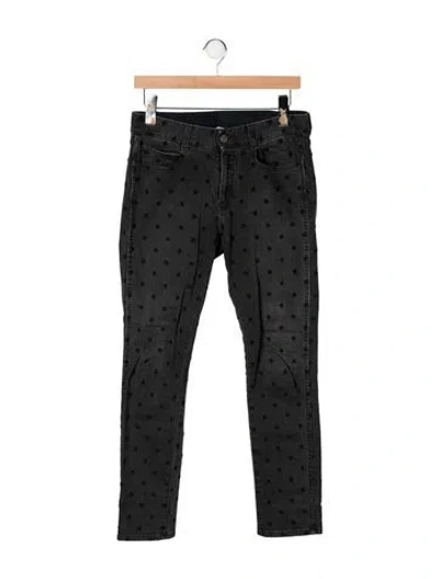 Pre-owned Stella Mccartney Mid-rise Skinny Leg Jeans In Gray