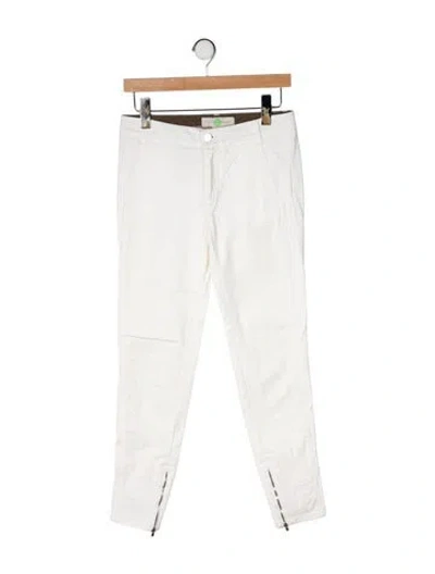 Pre-owned Stella Mccartney Mid-rise Skinny Leg Jeans In Neutral