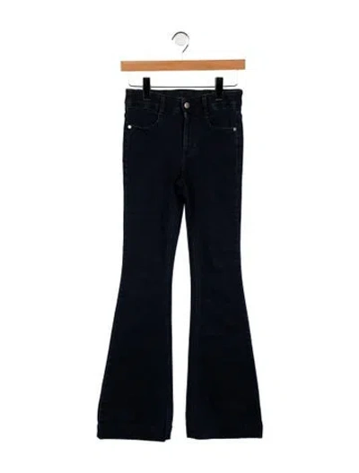 Pre-owned Stella Mccartney Mid-rise Wide Leg Jeans In Blue
