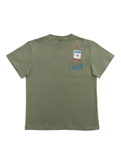 Stella Mccartney Kids' Military Green T-shirt