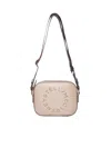 Stella Mccartney Mini Camera Bag With Logo In Blush