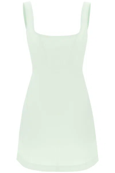 Stella Mccartney Mini Corset-style Dress In Green