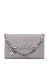 Stella Mccartney Falabella Mini Crossbody Bag In Gray