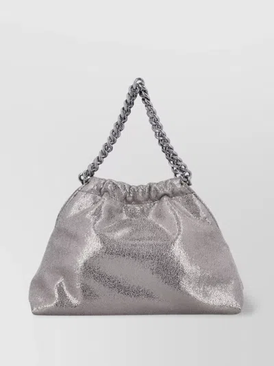 Stella Mccartney Mini Drawstring Bag Chain Strap