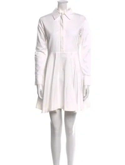 Pre-owned Stella Mccartney Mini Dress In White