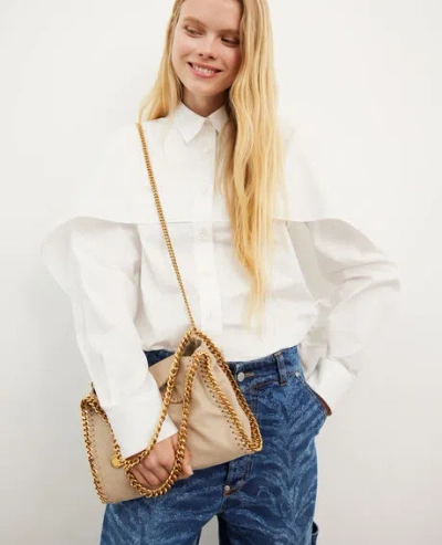 Stella Mccartney Mini Eco Shaggy Deer Tote