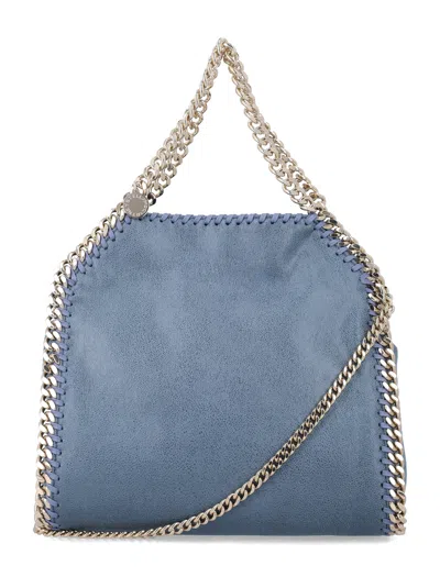 Stella Mccartney Mini Eco-friendly Shoulder Bag In Blue