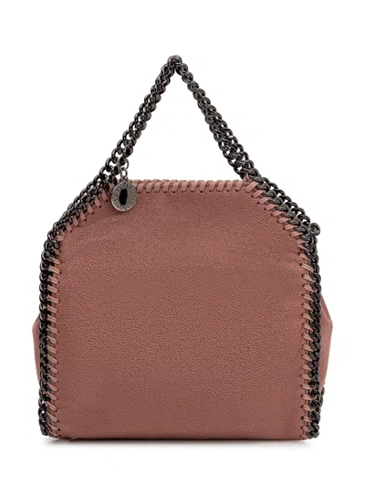 Stella Mccartney Mini Eco-friendly Shoulder Bag In Brown
