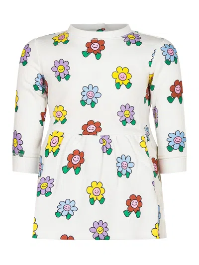 Stella Mccartney Mini Elegant Suit In Ivory Colourful