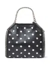 Stella Mccartney Mini Falabella Studded Tote Bag In Black