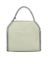 Stella Mccartney Small Eco Shaggy Deer Tote Bag In White