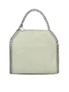 Stella Mccartney Small Eco Shaggy Deer Tote Bag In White