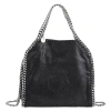 Stella Mccartney Mini Falabella Black Tote In Black