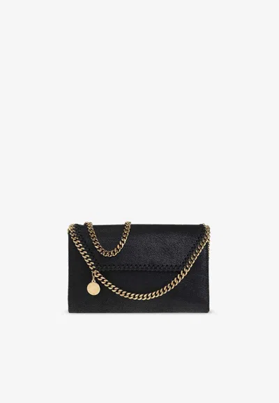 Stella Mccartney Mini Falabella Chain Bag In Black