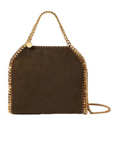 STELLA MCCARTNEY MINI FALABELLA CHAIN-STRAP SHOULDER BAG
