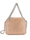 Stella Mccartney Mini Falabella Chain-strap Shoulder Bag In Neutral