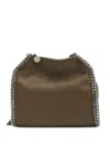 Stella Mccartney Mini Falabella Chain-trimmed Tote Bag In Green