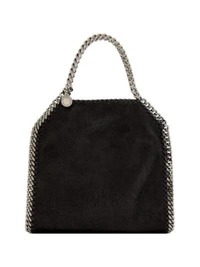 Stella Mccartney Mini Falabella Chain-trim Tote Bag In Black