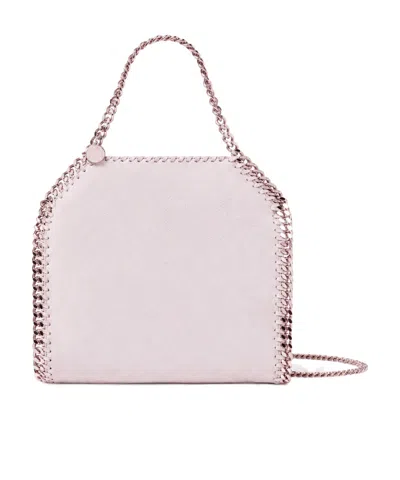 Stella Mccartney Mini Falabella Chain-trim Tote Bag In Purple