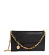 Stella Mccartney Falabella Mini Vegan-leather Cross-body Bag In Black