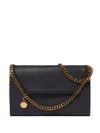 Stella Mccartney Mini Falabella Crossbody Bag In Black