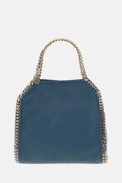 Stella Mccartney Mini Falabella Eco Bag In Blue