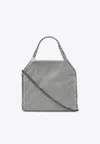 Stella Mccartney Mini Falabella Faux Leather Shoulder Bag In Gray