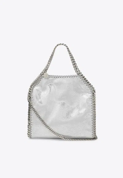 STELLA MCCARTNEY MINI FALABELLA FAUX LEATHER SHOULDER BAG