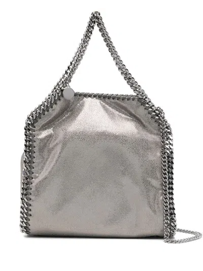 Stella Mccartney 'mini Falabella' Grey Magnetic Shoulder Bag