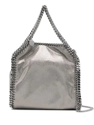 Stella Mccartney 'mini Falabella' Grey Magnetic Shoulder Bag