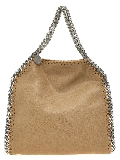 Stella Mccartney Mini Falabella Handbag In Beige