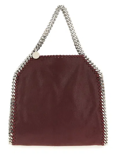 Stella Mccartney Mini Falabella' Handbag In Burgundy