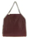 Stella Mccartney Mini Falabella Hand Bags Bordeaux In Red