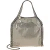 Stella Mccartney Mini Falabella Metallic Faux Leather Tote