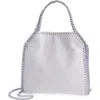 Stella Mccartney Mini Falabella Shaggy Dear Faux Leather Tote In Periwinkle
