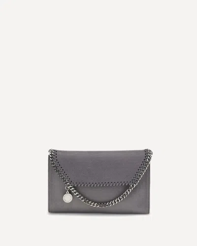 Stella Mccartney Mini Falabella Shoulder Bag In Gray