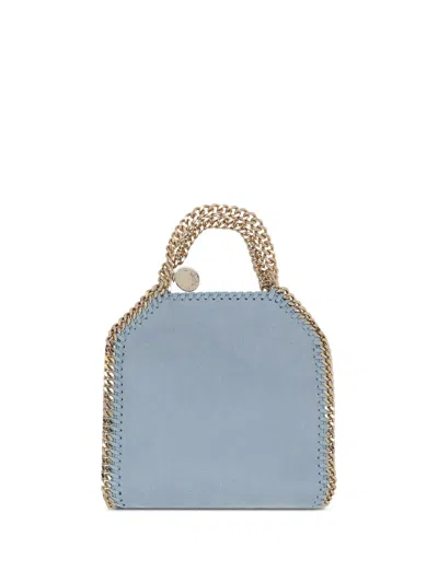 Stella Mccartney Mini Falabella Tote Bag In Blau