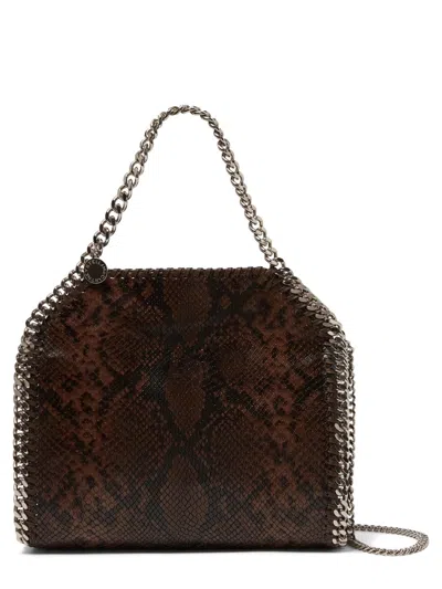 Stella Mccartney Mini Falabella Tote Bag In Brown