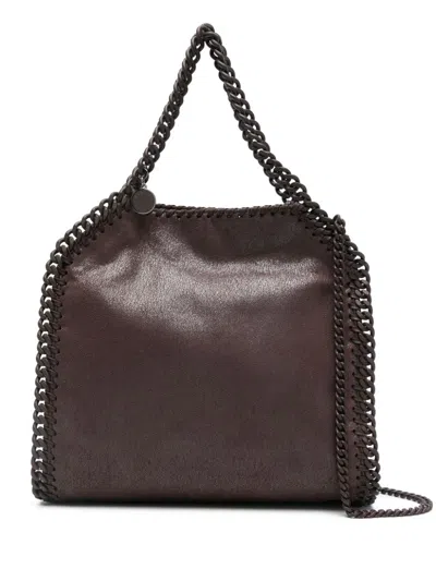 Stella Mccartney Mini Falabella Tote Bag In Brown